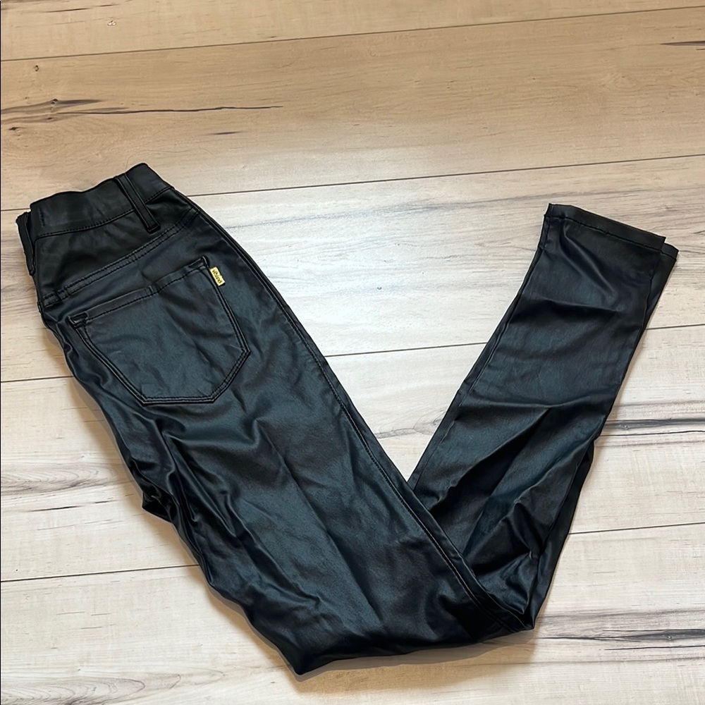 Leather-Look Pants